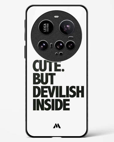 Cute But Devilish Inside Glass Case Phone Cover (Xiaomi)