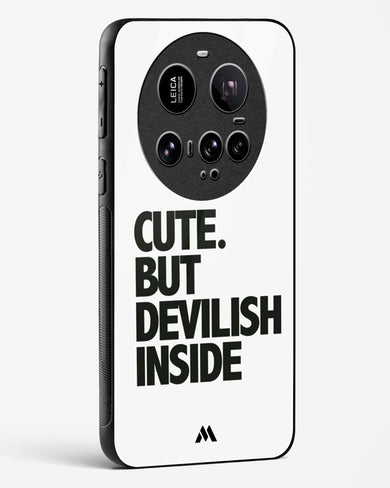 Cute But Devilish Inside Glass Case Phone Cover (Xiaomi)