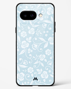 Floral Blue Zephyrs Glass Case Phone Cover (Google)