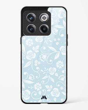 Floral Blue Zephyrs Glass Case Phone Cover (OnePlus)