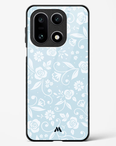 Floral Blue Zephyrs Glass Case Phone Cover (OnePlus)