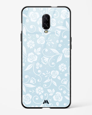 Floral Blue Zephyrs Glass Case Phone Cover (OnePlus)