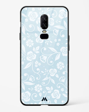 Floral Blue Zephyrs Glass Case Phone Cover (OnePlus)