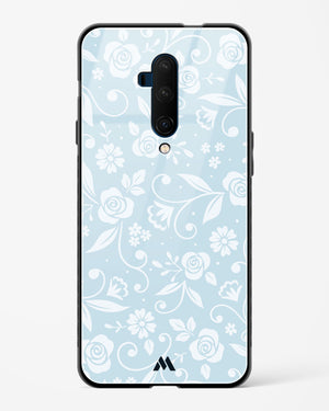 Floral Blue Zephyrs Glass Case Phone Cover (OnePlus)