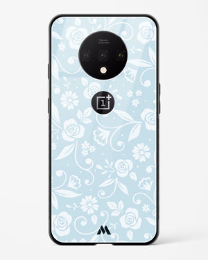 Floral Blue Zephyrs Glass Case Phone Cover (OnePlus)