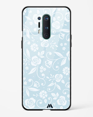 Floral Blue Zephyrs Glass Case Phone Cover (OnePlus)