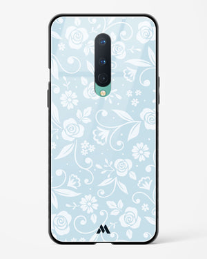 Floral Blue Zephyrs Glass Case Phone Cover (OnePlus)
