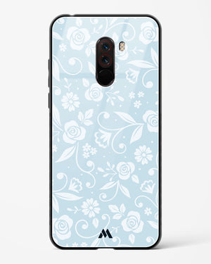 Floral Blue Zephyrs Glass Case Phone Cover (Xiaomi)