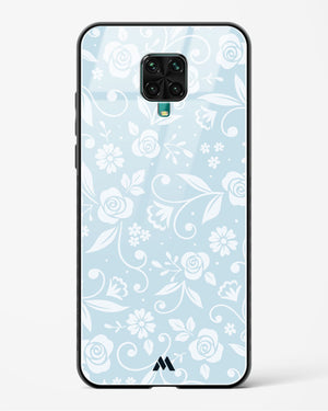 Floral Blue Zephyrs Glass Case Phone Cover-(Xiaomi)