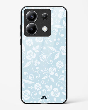 Floral Blue Zephyrs Glass Case Phone Cover (Xiaomi)
