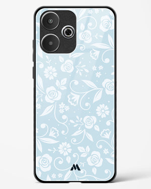 Floral Blue Zephyrs Glass Case Phone Cover (Xiaomi)