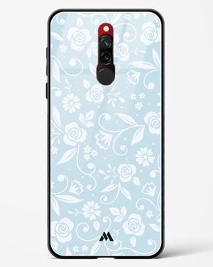 Floral Blue Zephyrs Glass Case Phone Cover-(Xiaomi)