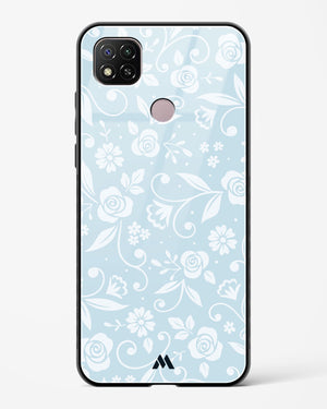 Floral Blue Zephyrs Glass Case Phone Cover-(Xiaomi)