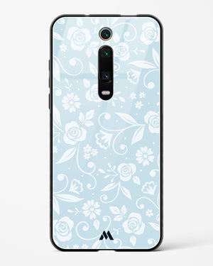 Floral Blue Zephyrs Glass Case Phone Cover (Xiaomi)