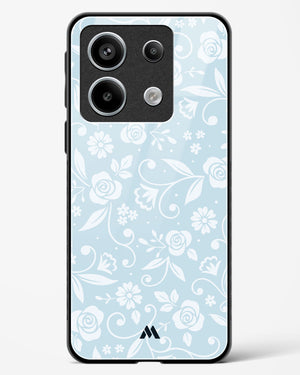 Floral Blue Zephyrs Glass Case Phone Cover (Xiaomi)