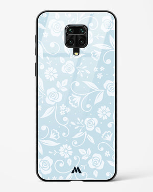 Floral Blue Zephyrs Glass Case Phone Cover-(Xiaomi)