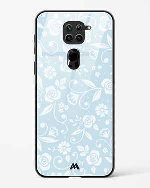 Floral Blue Zephyrs Glass Case Phone Cover (Xiaomi)