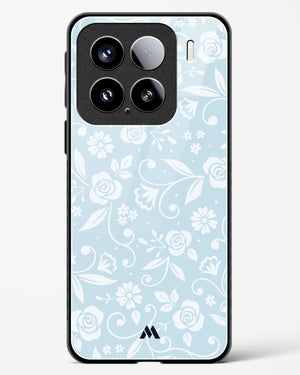Floral Blue Zephyrs Glass Case Phone Cover (Xiaomi)