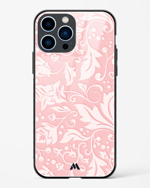 Floral Pink Zephyrs Glass Case Phone Cover (Apple)