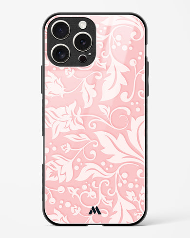 Floral Pink Zephyrs Glass Case Phone Cover (Apple)