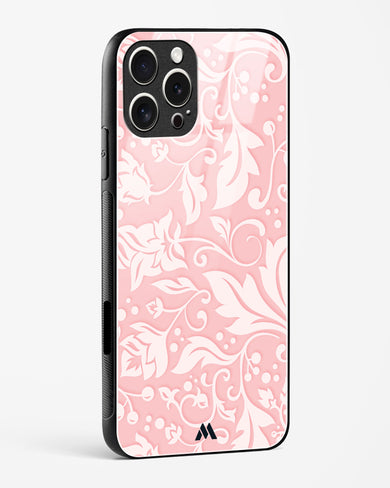 Floral Pink Zephyrs Glass Case Phone Cover (Apple)