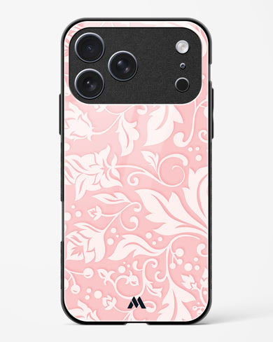 Floral Pink Zephyrs Glass Case Phone Cover (Apple)
