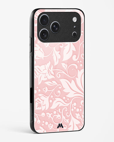 Floral Pink Zephyrs Glass Case Phone Cover (Apple)