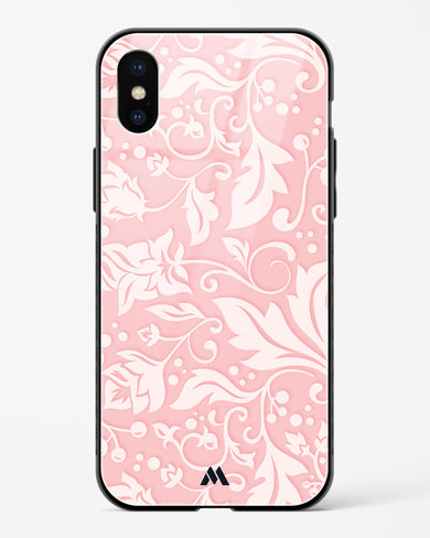 Floral Pink Zephyrs Glass Case Phone Cover (Apple)