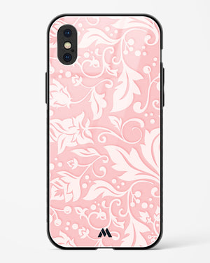 Floral Pink Zephyrs Glass Case Phone Cover (Apple)