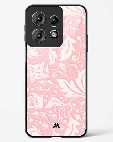Floral Pink Zephyrs Glass Case Phone Cover (Motorola)