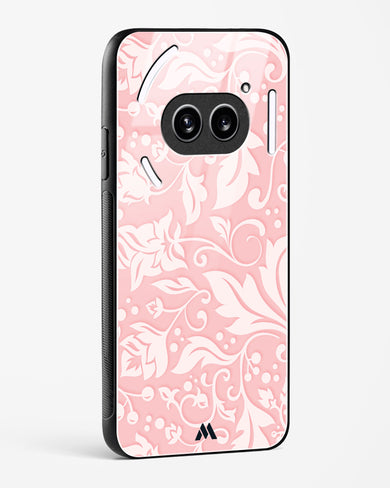 Floral Pink Zephyrs Glass Case Phone Cover (Nothing)