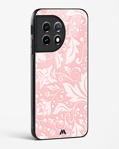 Floral Pink Zephyrs Glass Case Phone Cover (OnePlus)