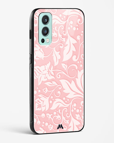 Floral Pink Zephyrs Glass Case Phone Cover (OnePlus)