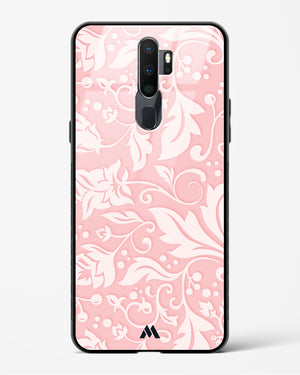 Floral Pink Zephyrs Glass Case Phone Cover-(Oppo)