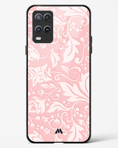 Floral Pink Zephyrs Glass Case Phone Cover (Oppo)