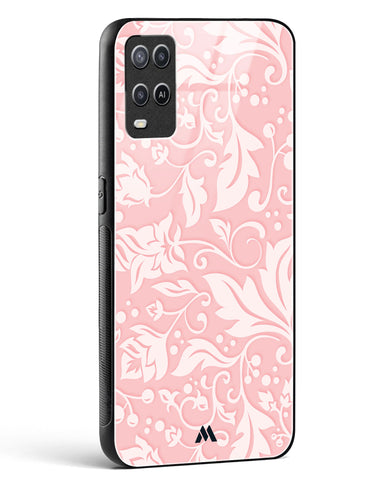 Floral Pink Zephyrs Glass Case Phone Cover (Oppo)