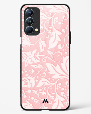 Floral Pink Zephyrs Glass Case Phone Cover (Oppo)