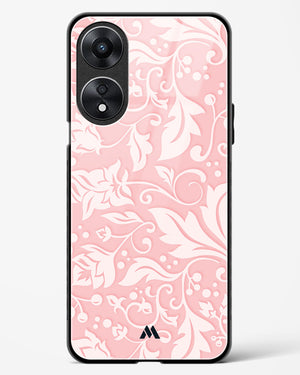 Floral Pink Zephyrs Glass Case Phone Cover (Oppo)