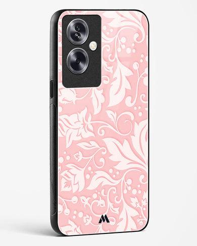 Floral Pink Zephyrs Glass Case Phone Cover (Oppo)