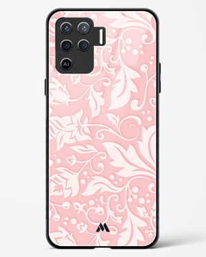 Floral Pink Zephyrs Glass Case Phone Cover (Oppo)