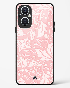 Floral Pink Zephyrs Glass Case Phone Cover (Oppo)