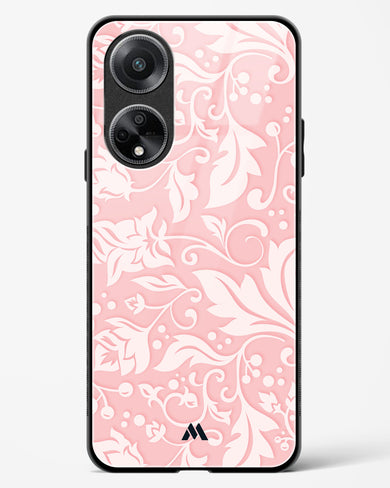 Floral Pink Zephyrs Glass Case Phone Cover (Oppo)