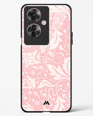 Floral Pink Zephyrs Glass Case Phone Cover (Oppo)