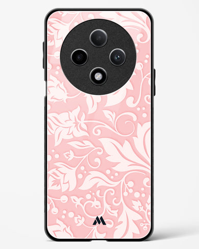 Floral Pink Zephyrs Glass Case Phone Cover (Oppo)