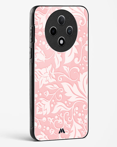 Floral Pink Zephyrs Glass Case Phone Cover (Oppo)