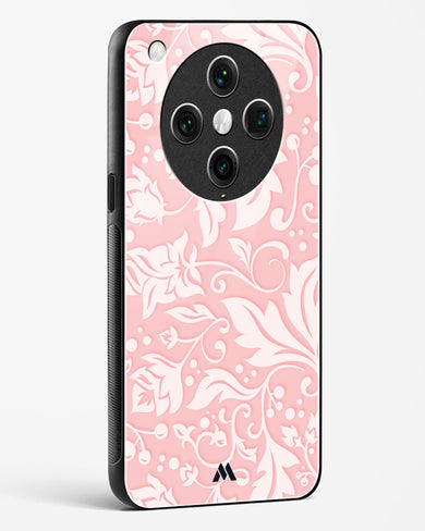 Floral Pink Zephyrs Glass Case Phone Cover (Oppo)