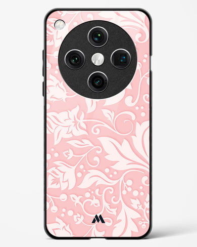 Floral Pink Zephyrs Glass Case Phone Cover (Oppo)