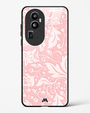 Floral Pink Zephyrs Glass Case Phone Cover (Oppo)