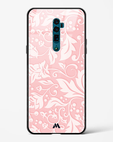 Floral Pink Zephyrs Glass Case Phone Cover (Oppo)