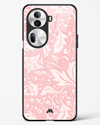 Floral Pink Zephyrs Glass Case Phone Cover (Oppo)